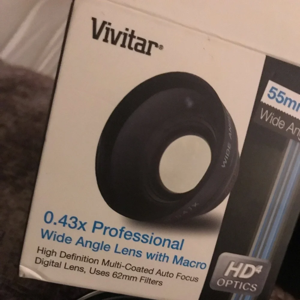 Vivitar 0.43x Wide Lens